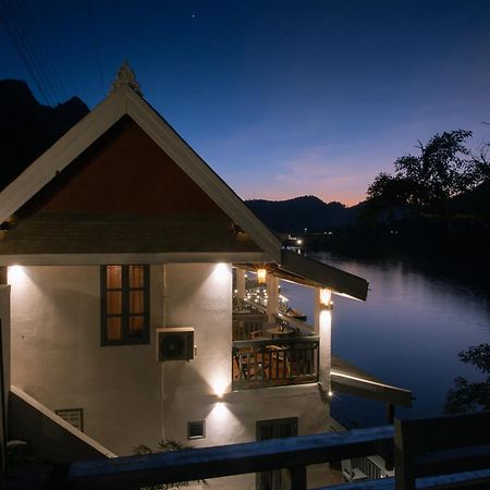 Dokchampa River View Villa Nong Khiaw Luaran gambar