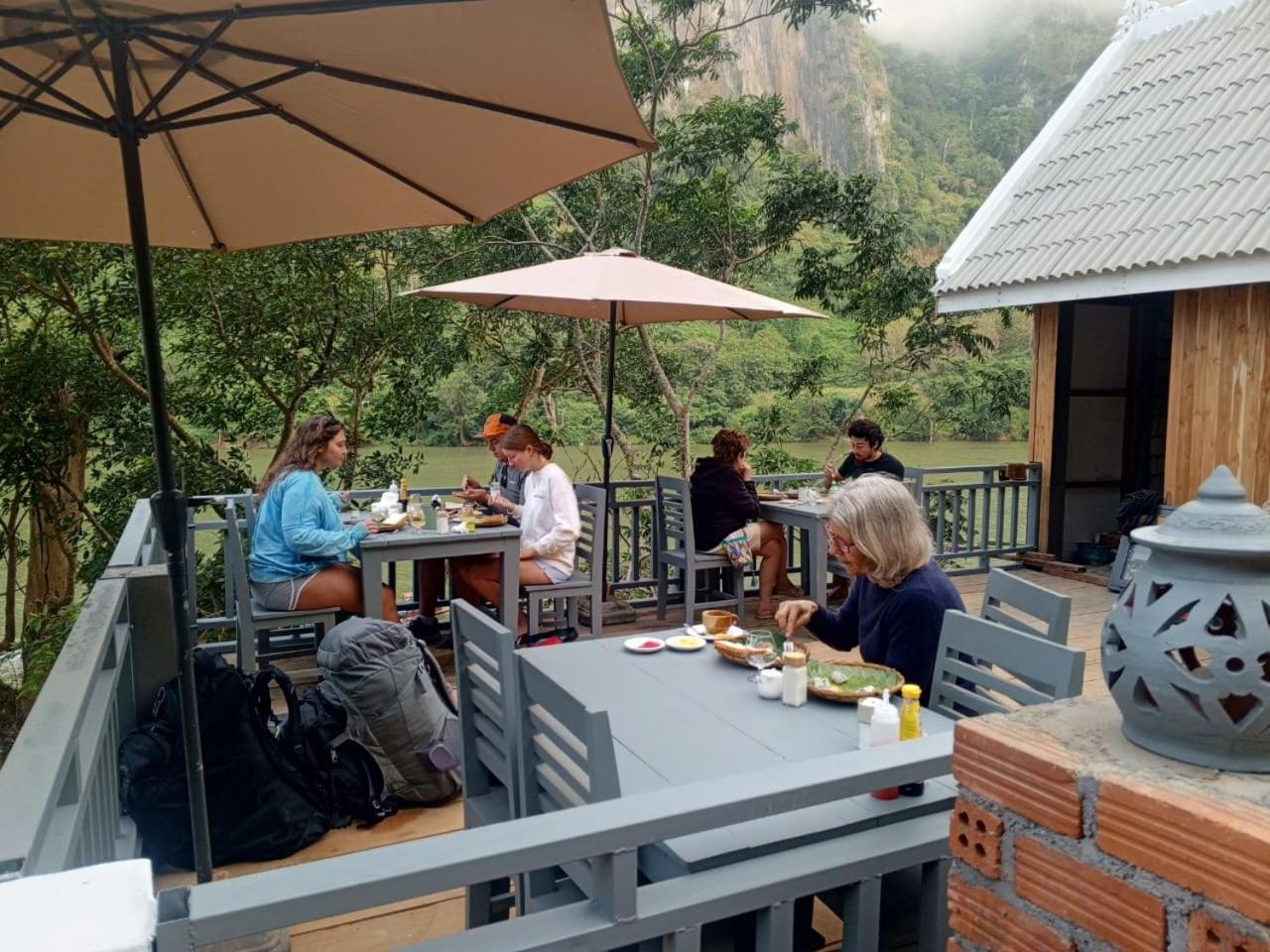Dokchampa River View Villa Nong Khiaw Luaran gambar